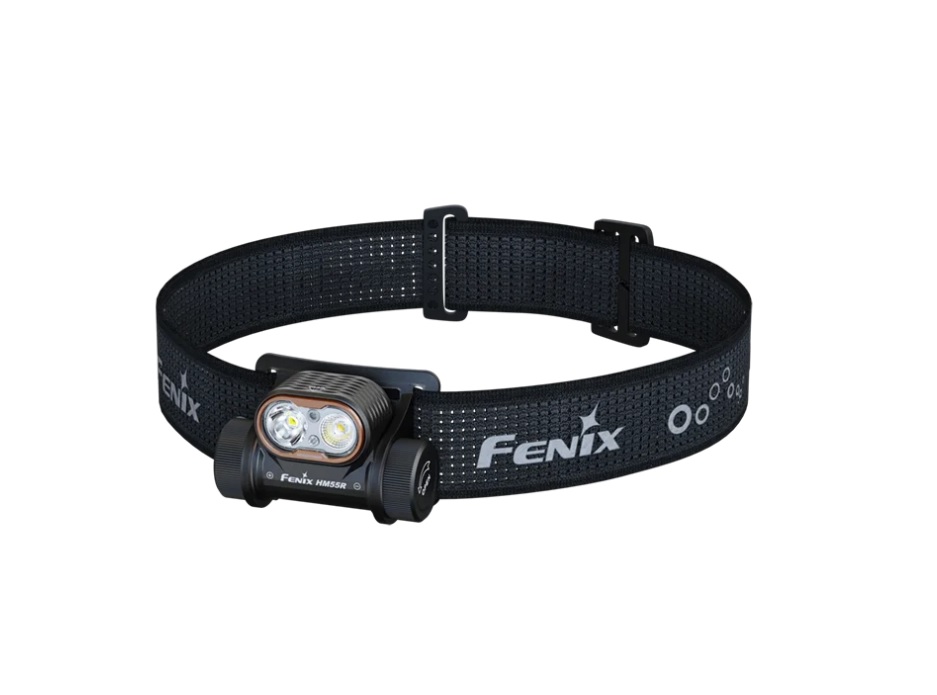 LANTERNA FRONTALA MODEL HM55R - 1200 LUMENI - BLACK